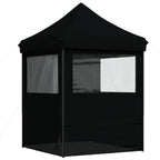 Party-Zelt Schwarz 200 x 200 x 306 cm Oxford-Stoff