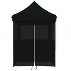 Party-Zelt Schwarz 200 x 200 x 306 cm Oxford-Stoff
