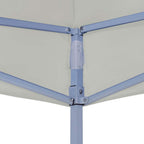 Party-Zelt Creme 291 x 291 x 315 cm Oxford-Stoff