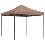 Party-Zelt Braun 292 x 292 x 315 cm Oxford-Stoff