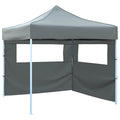 Party-Zelt Anthrazit 291 x 291 x 315 cm Oxford-Stoff