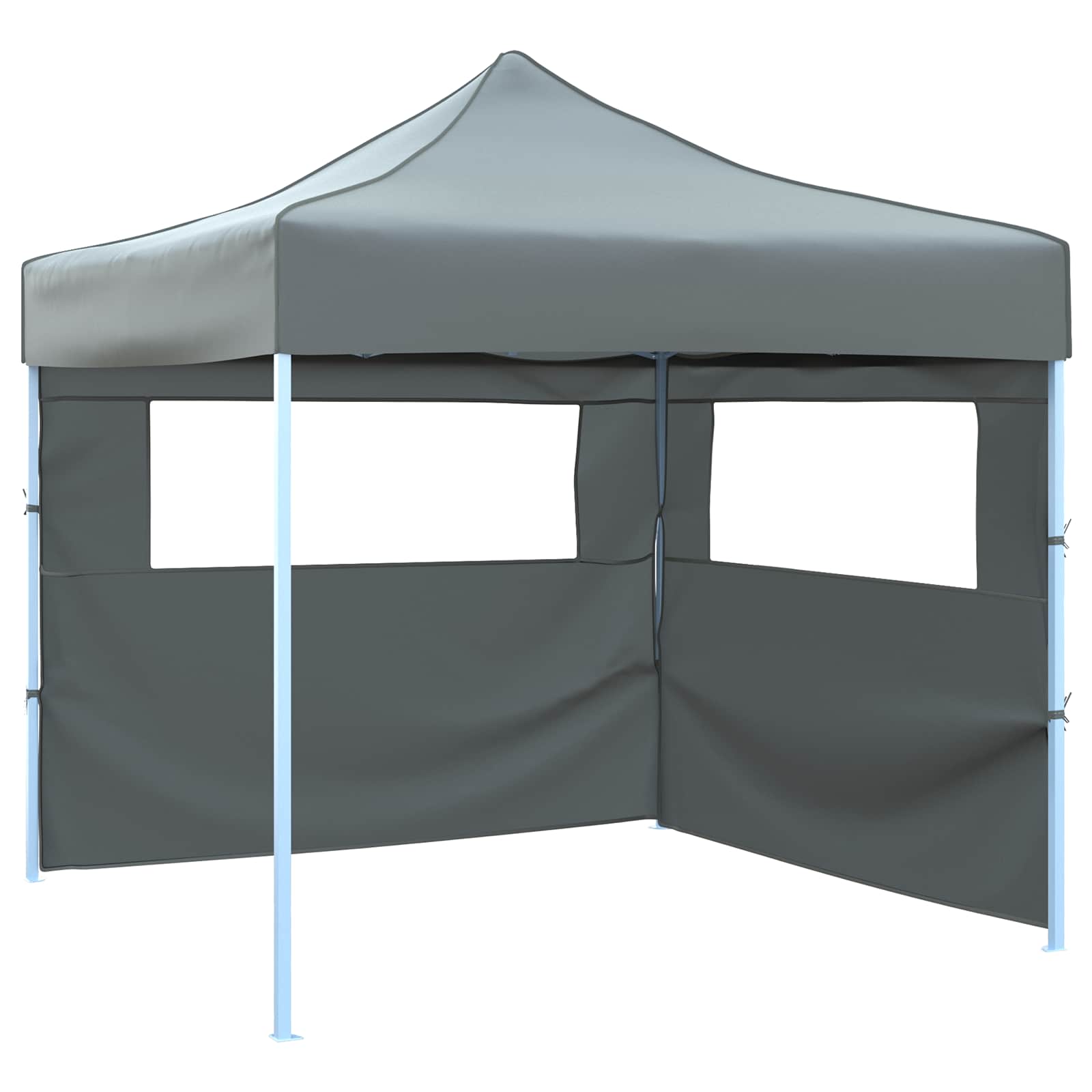 Party-Zelt Anthrazit 291 x 291 x 315 cm Oxford-Stoff