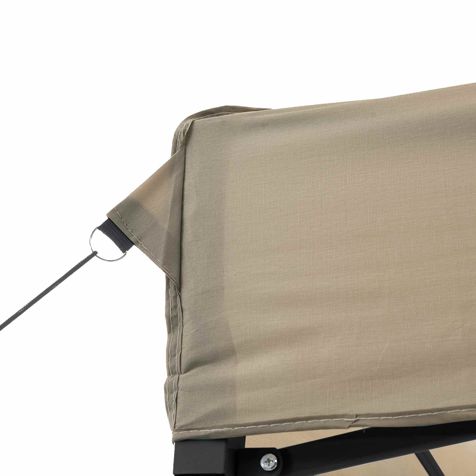 Party-Zelt Taupe 292 x 292 x 315 cm Oxford-Stoff