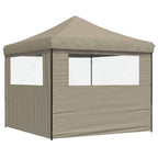 Party-Zelt Taupe 292 x 292 x 315 cm Oxford-Stoff