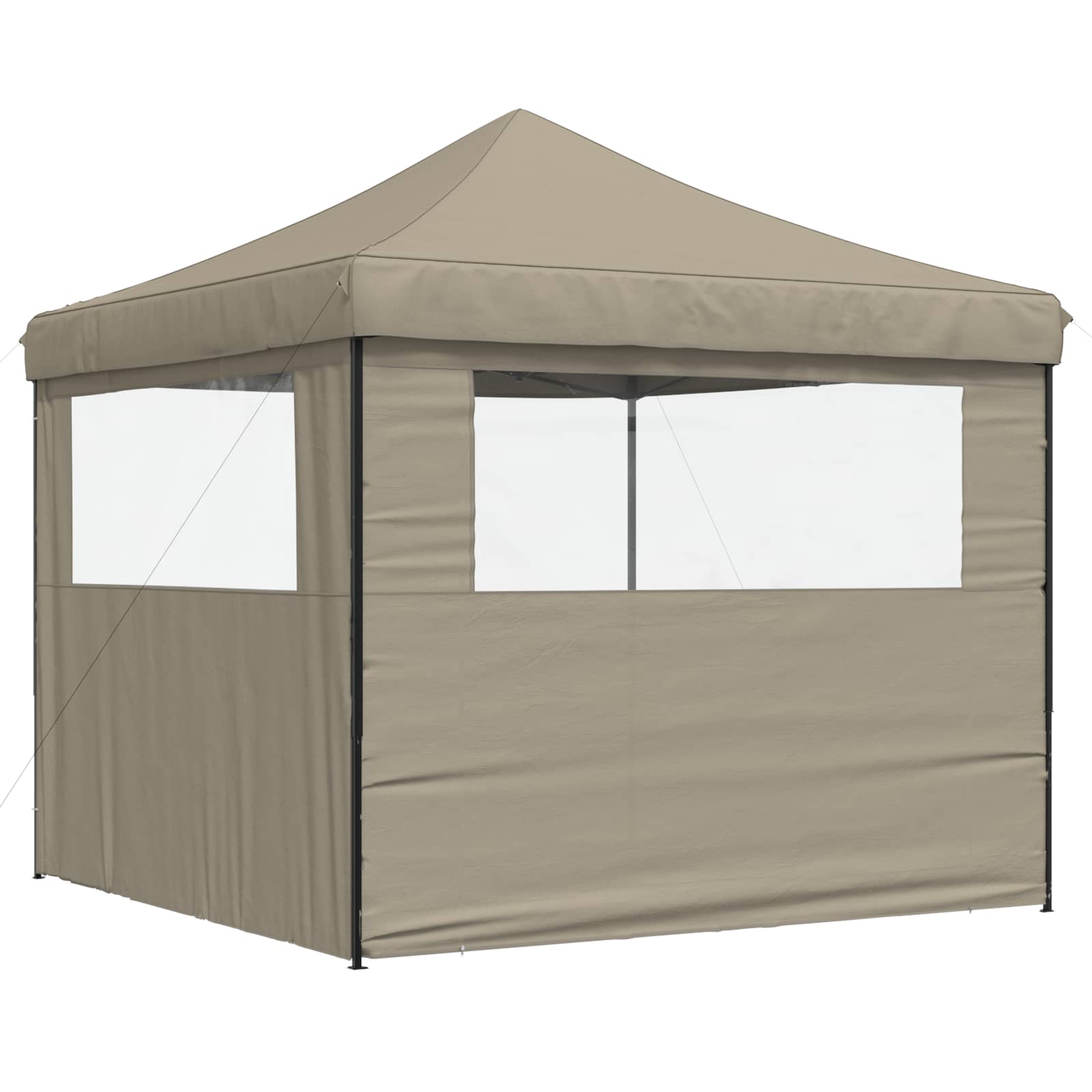 Party-Zelt Taupe 292 x 292 x 315 cm Oxford-Stoff