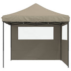Party-Zelt Taupe 292 x 292 x 315 cm Oxford-Stoff