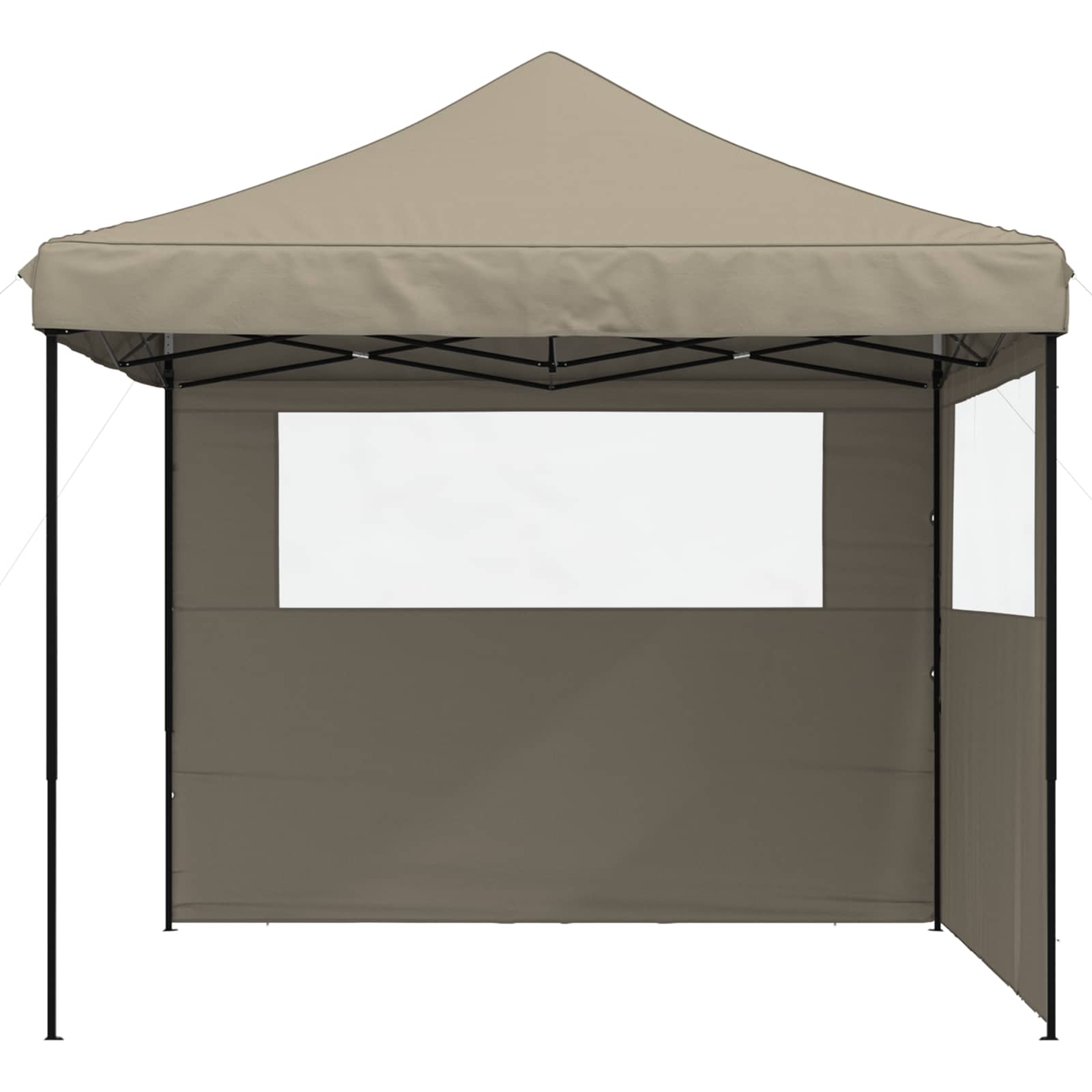 Party-Zelt Taupe 292 x 292 x 315 cm Oxford-Stoff