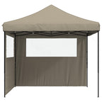 Party-Zelt Taupe 292 x 292 x 315 cm Oxford-Stoff