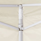 Party-Zelt Creme 291 x 291 x 315 cm Oxford-Stoff