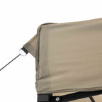 Party-Zelt Taupe 292 x 292 x 315 cm Oxford-Stoff