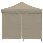Party-Zelt Taupe 292 x 292 x 315 cm Oxford-Stoff