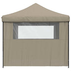 Party-Zelt Taupe 292 x 292 x 315 cm Oxford-Stoff