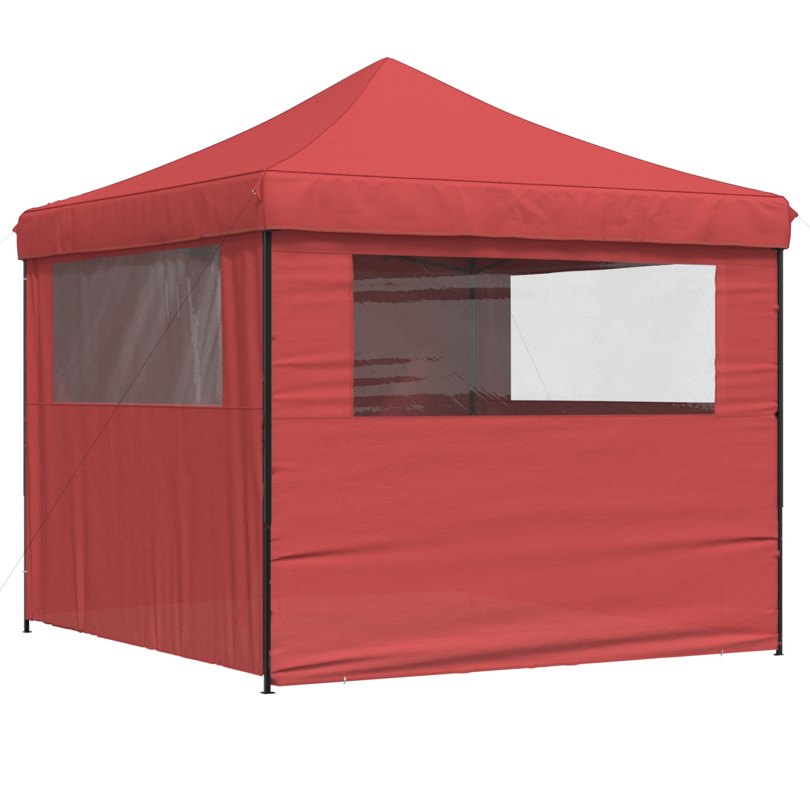 Party-Zelt Bordeauxrot 292 x 292 x 315 cm Oxford-Stoff