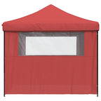 Party-Zelt Bordeauxrot 292 x 292 x 315 cm Oxford-Stoff