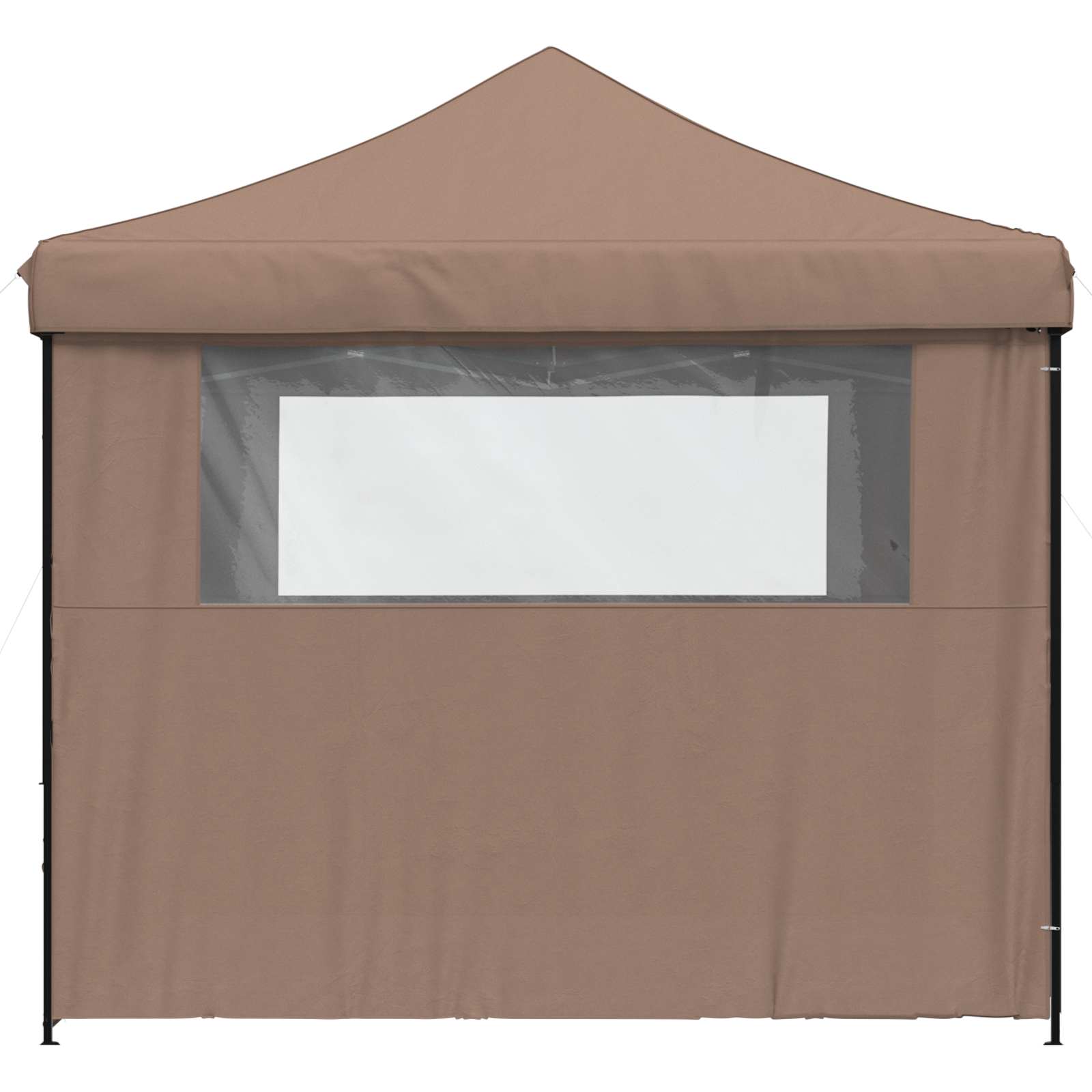 Party-Zelt Braun 292 x 292 x 315 cm Oxford-Stoff