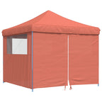 Party-Zelt 292 x 292 x 315 cm Terrakotta Oxford-Stoff
