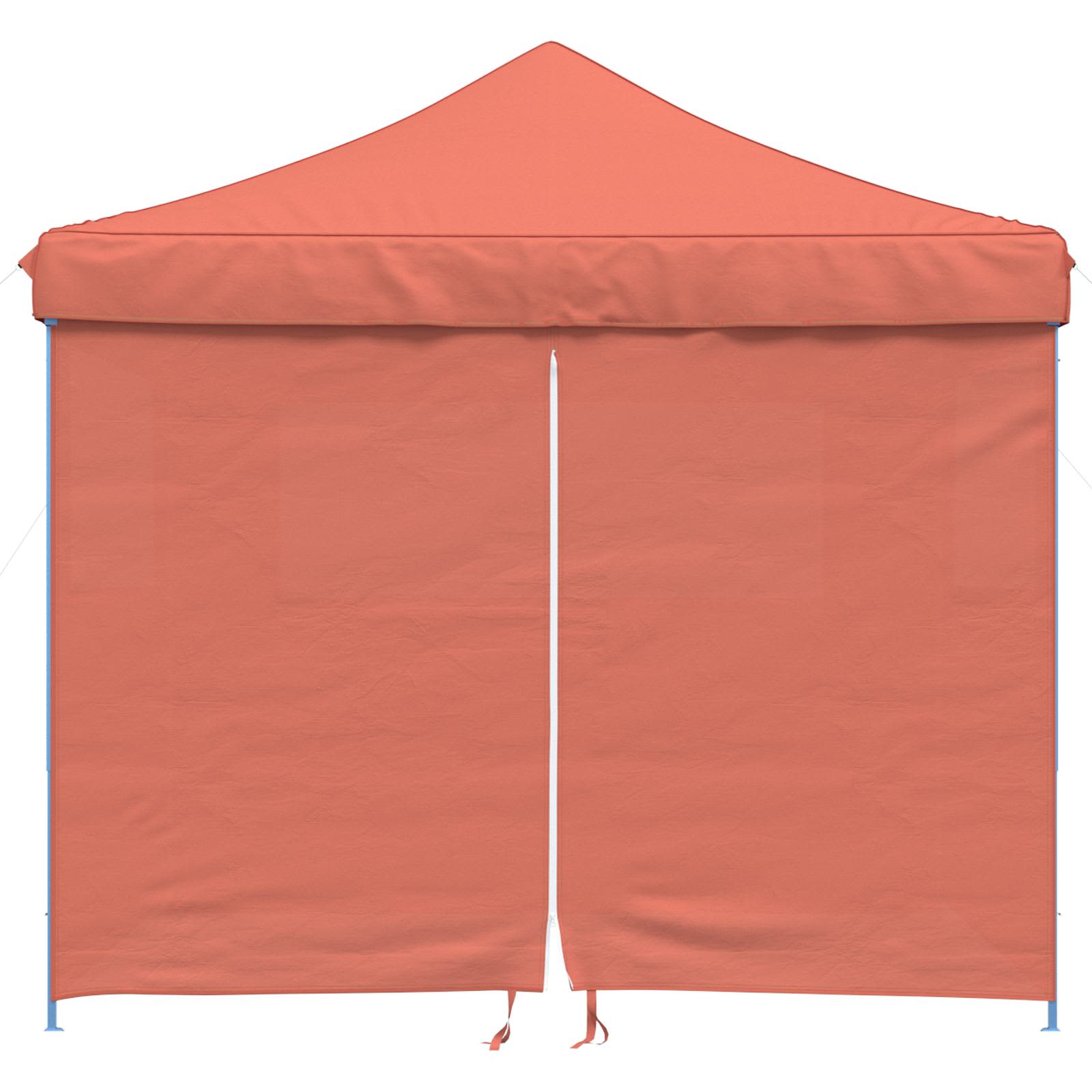 Party-Zelt 292 x 292 x 315 cm Terrakotta Oxford-Stoff