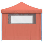 Party-Zelt 292 x 292 x 315 cm Terrakotta Oxford-Stoff