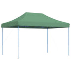 Party-Zelt Grün 279 x 410 x 315 cm Oxford-Stoff