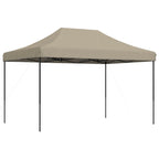 Party-Zelt Taupe 279 x 410 x 315 cm Oxford-Stoff