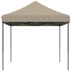 Party-Zelt Taupe 279 x 410 x 315 cm Oxford-Stoff