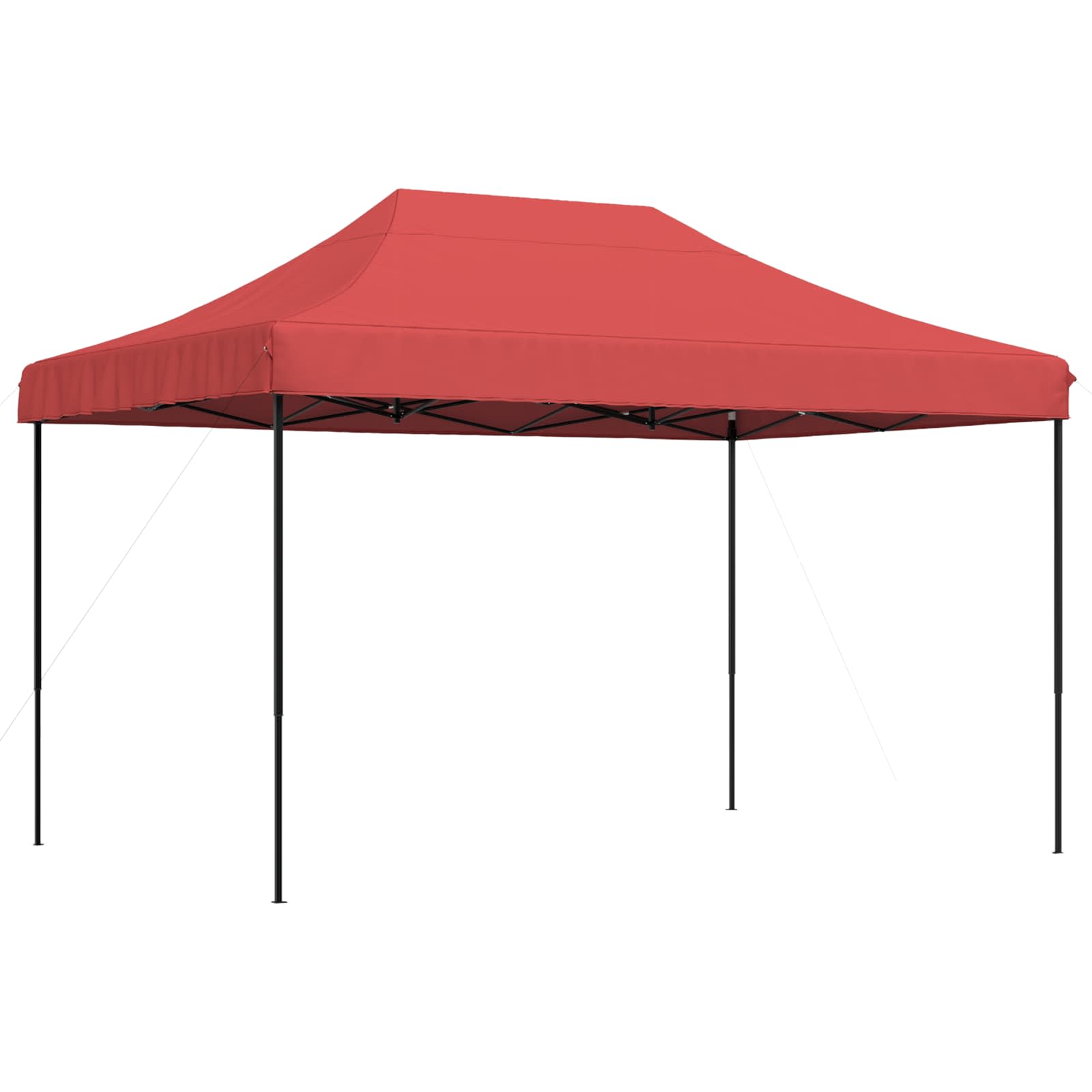 Party-Zelt Bordeauxrot 279 x 410 x 315 cm Oxford-Stoff