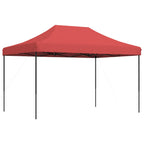 Party-Zelt Bordeauxrot 279 x 410 x 315 cm Oxford-Stoff