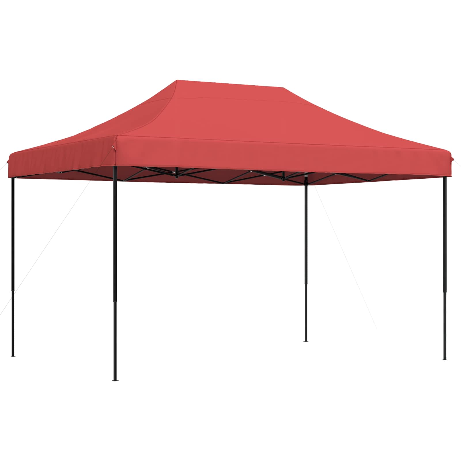 Party-Zelt Bordeauxrot 279 x 410 x 315 cm Oxford-Stoff