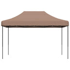 Party-Zelt Braun 279 x 410 x 315 cm Oxford-Stoff