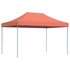 Party-Zelt Terrakotta 279 x 410 x 315 cm Oxford-Stoff