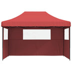 Party-Zelt Bordeauxrot 279 x 410 x 315 cm Oxford-Stoff