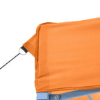 Party-Zelt Orange 279 x 410 x 315 cm Oxford-Stoff