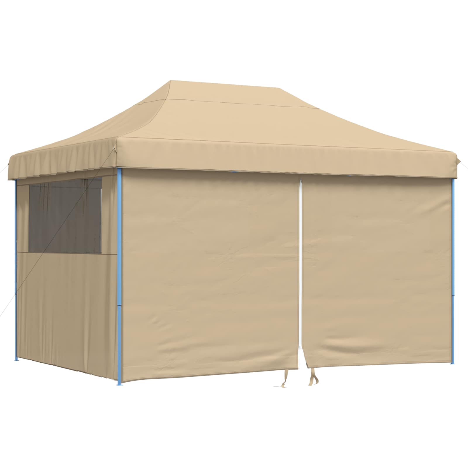 Party-Zelt Beige 279 x 410 x 315 cm Oxford-Stoff