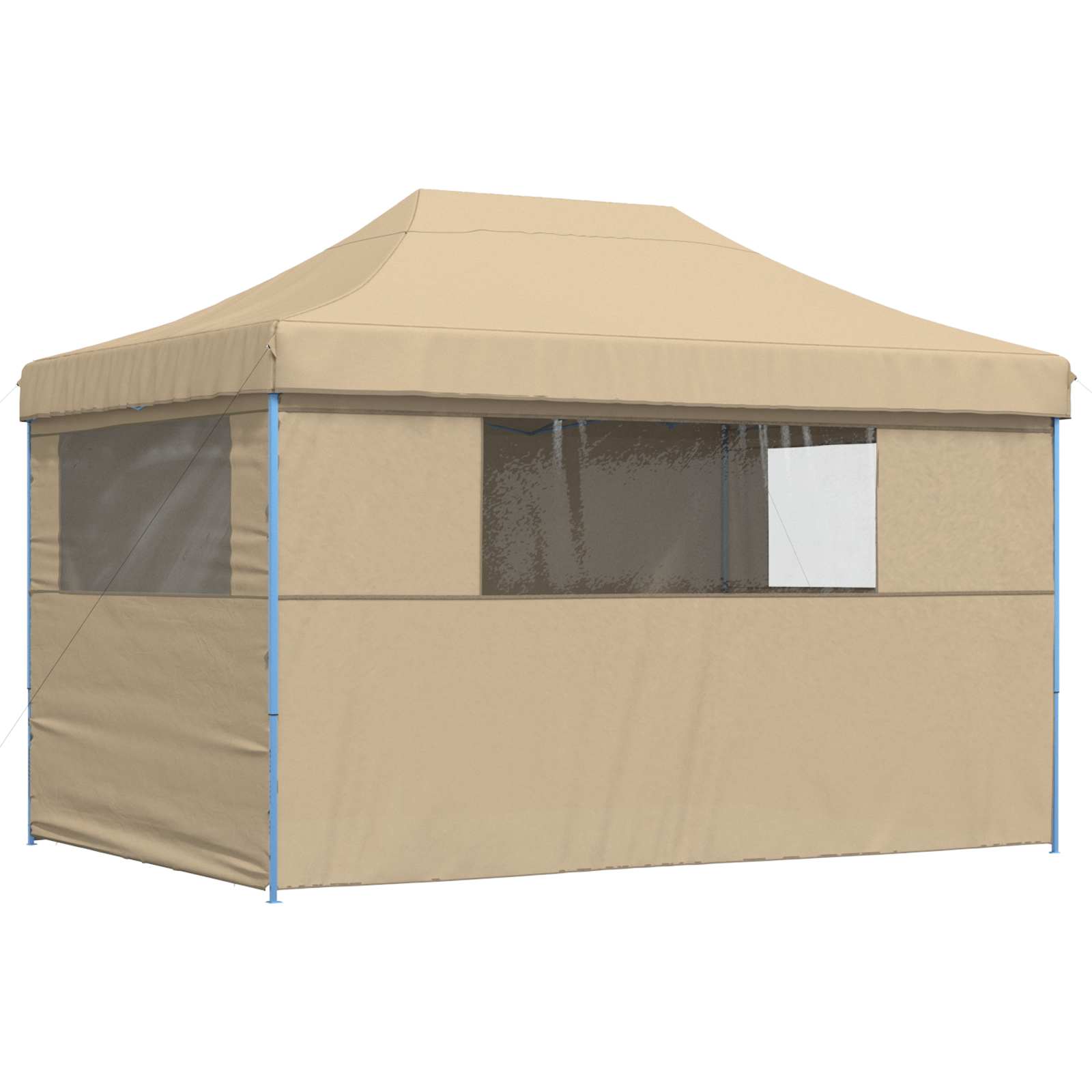 Party-Zelt Beige 279 x 410 x 315 cm Oxford-Stoff