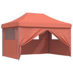Party-Zelt Terrakotta 279 x 410 x 315 cm Oxford-Stoff