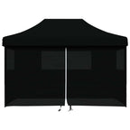 Party-Zelt Schwarz 279 x 410 x 315 cm Oxford-Stoff