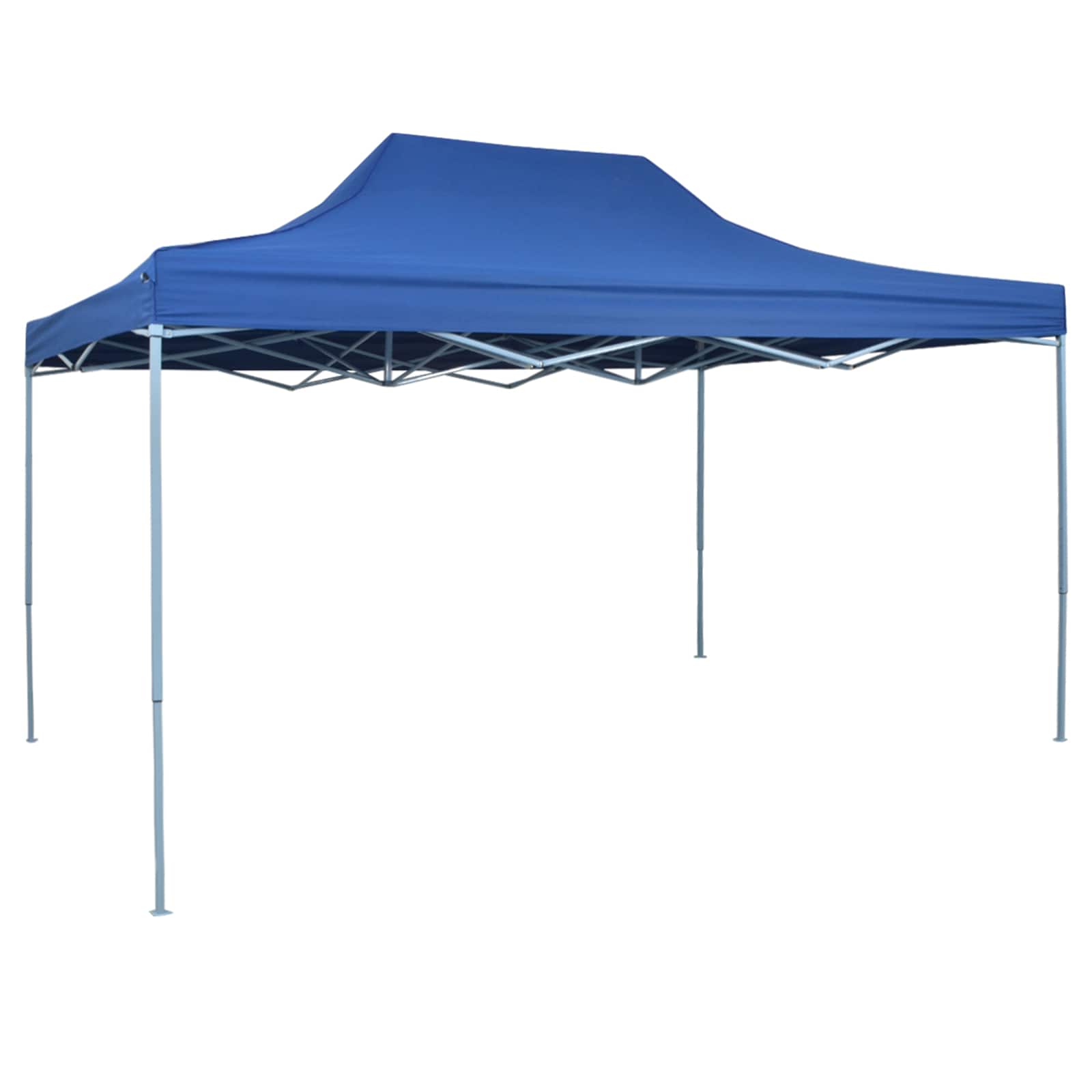 Party-Zelt Blau 291 x 431 x 315 cm Oxford-Stoff
