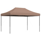 Party-Zelt Braun 292 x 440 x 315 cm Oxford-Stoff