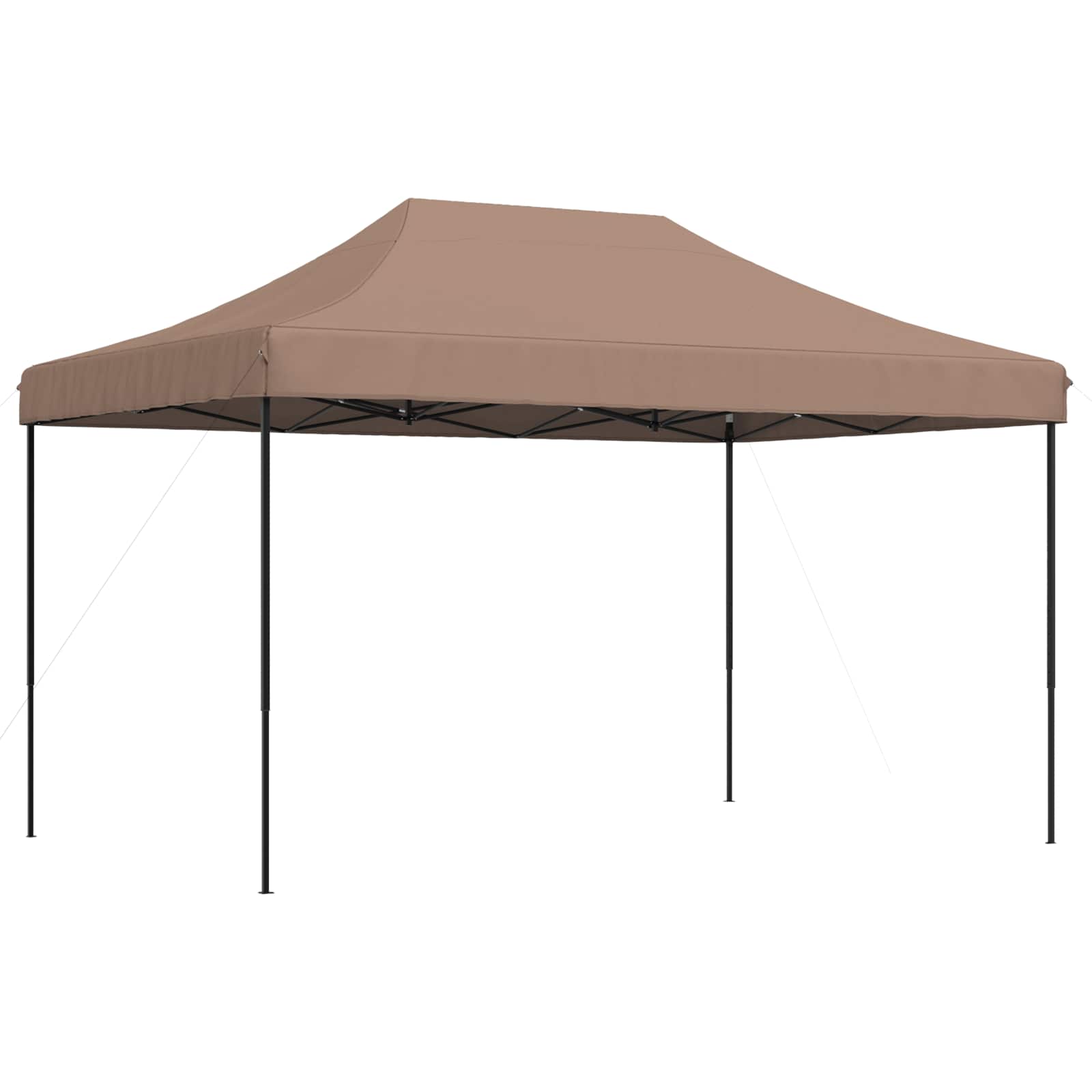 Party-Zelt Braun 292 x 440 x 315 cm Oxford-Stoff