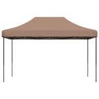 Party-Zelt Braun 292 x 440 x 315 cm Oxford-Stoff