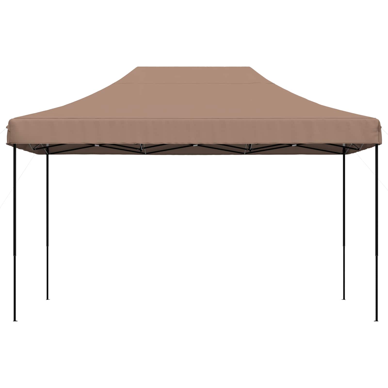 Party-Zelt Braun 292 x 440 x 315 cm Oxford-Stoff