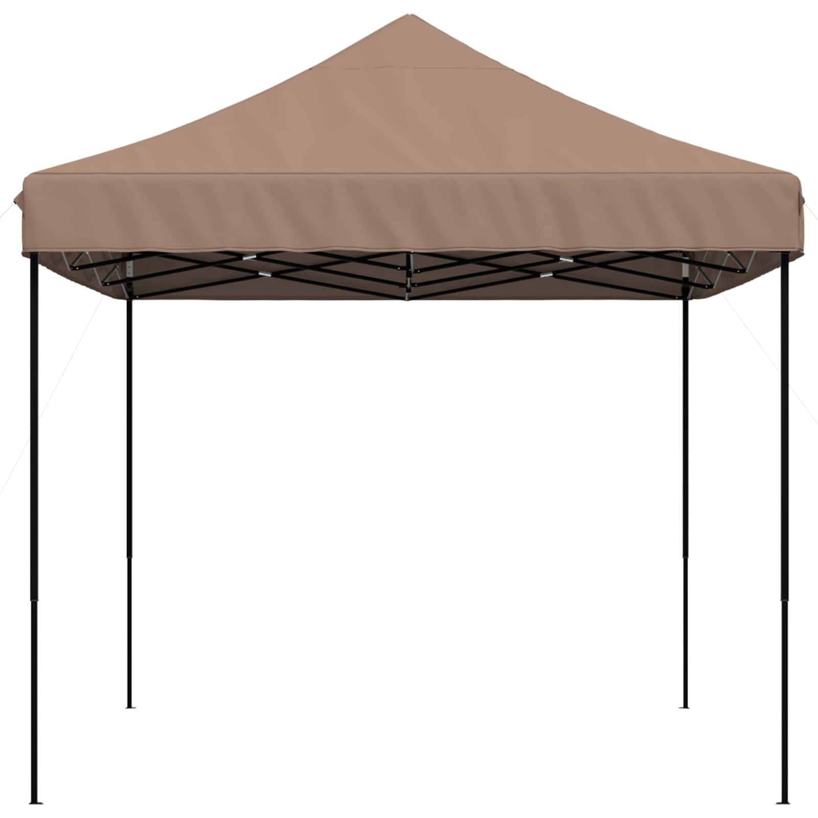 Party-Zelt Braun 292 x 440 x 315 cm Oxford-Stoff