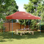 Party-Zelt Terrakotta 292 x 440 x 315 cm Oxford-Stoff