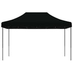 Party-Zelt Schwarz 292 x 440 x 315 cm Oxford-Stoff