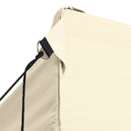 Party-Zelt Creme 291 x 431 x 315 cm Oxford-Stoff