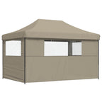 Party-Zelt Taupe 292 x 440 x 315 cm Oxford-Stoff