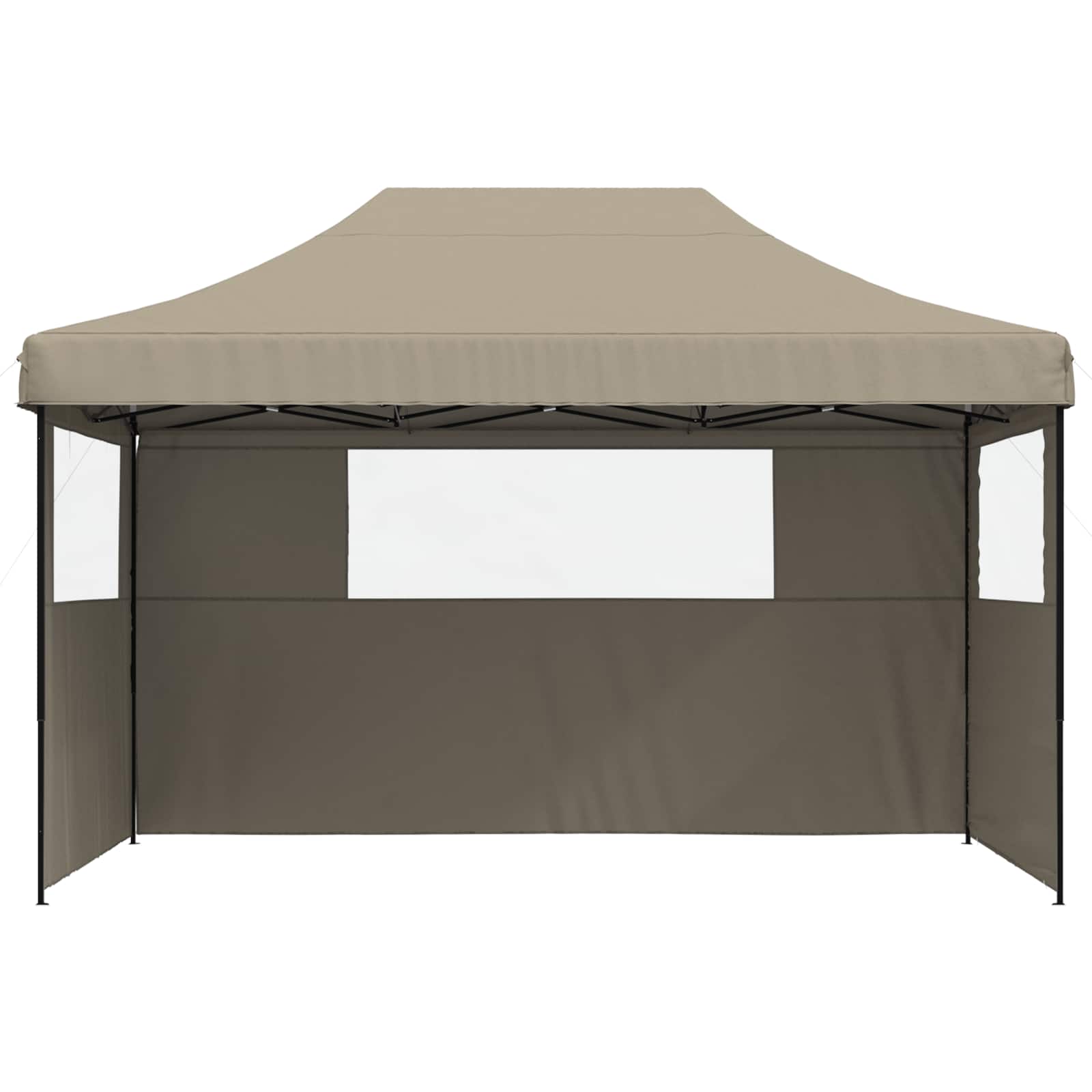 Party-Zelt Taupe 292 x 440 x 315 cm Oxford-Stoff
