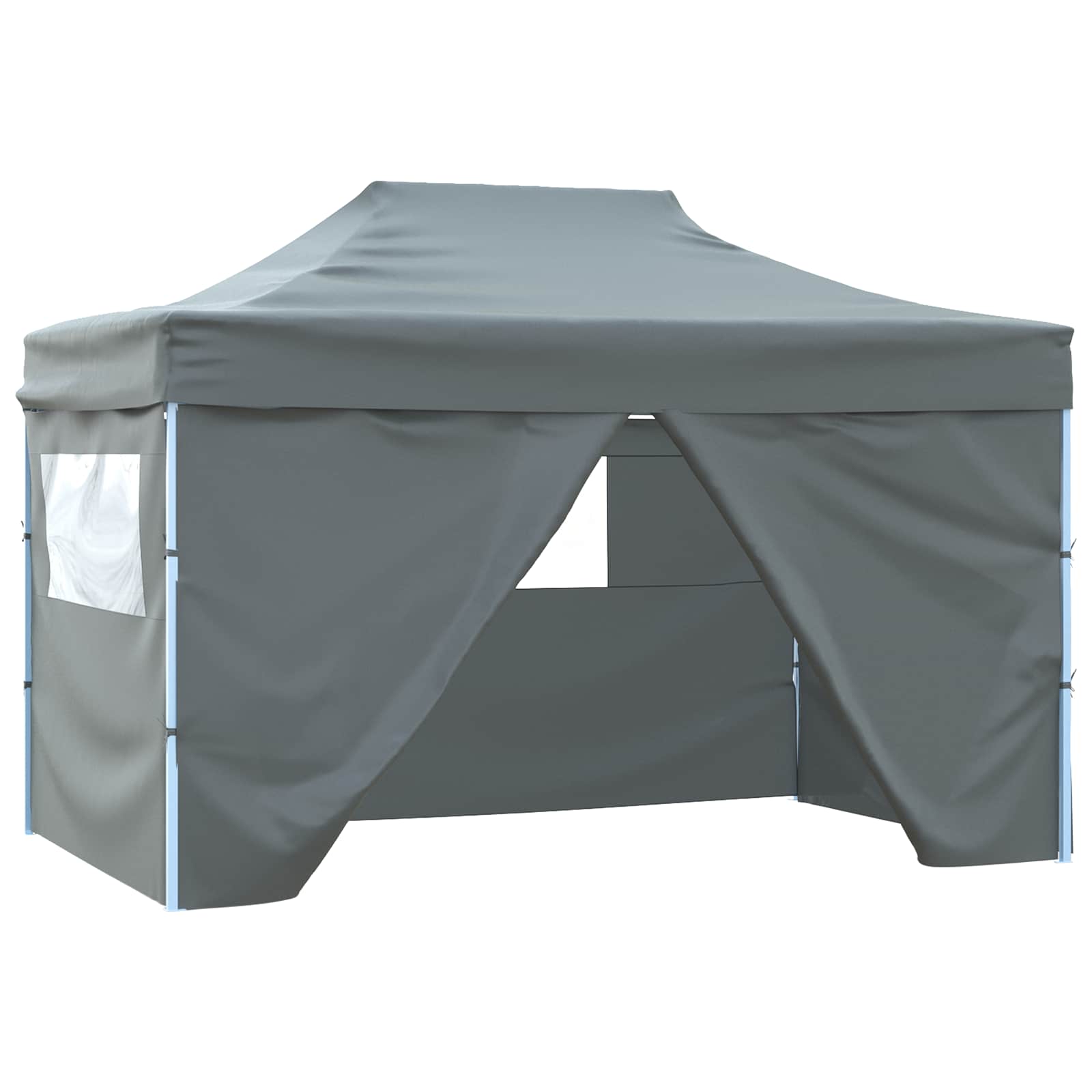 Party-Zelt Anthrazit 291 x 431 x 315 cm Oxford-Stoff
