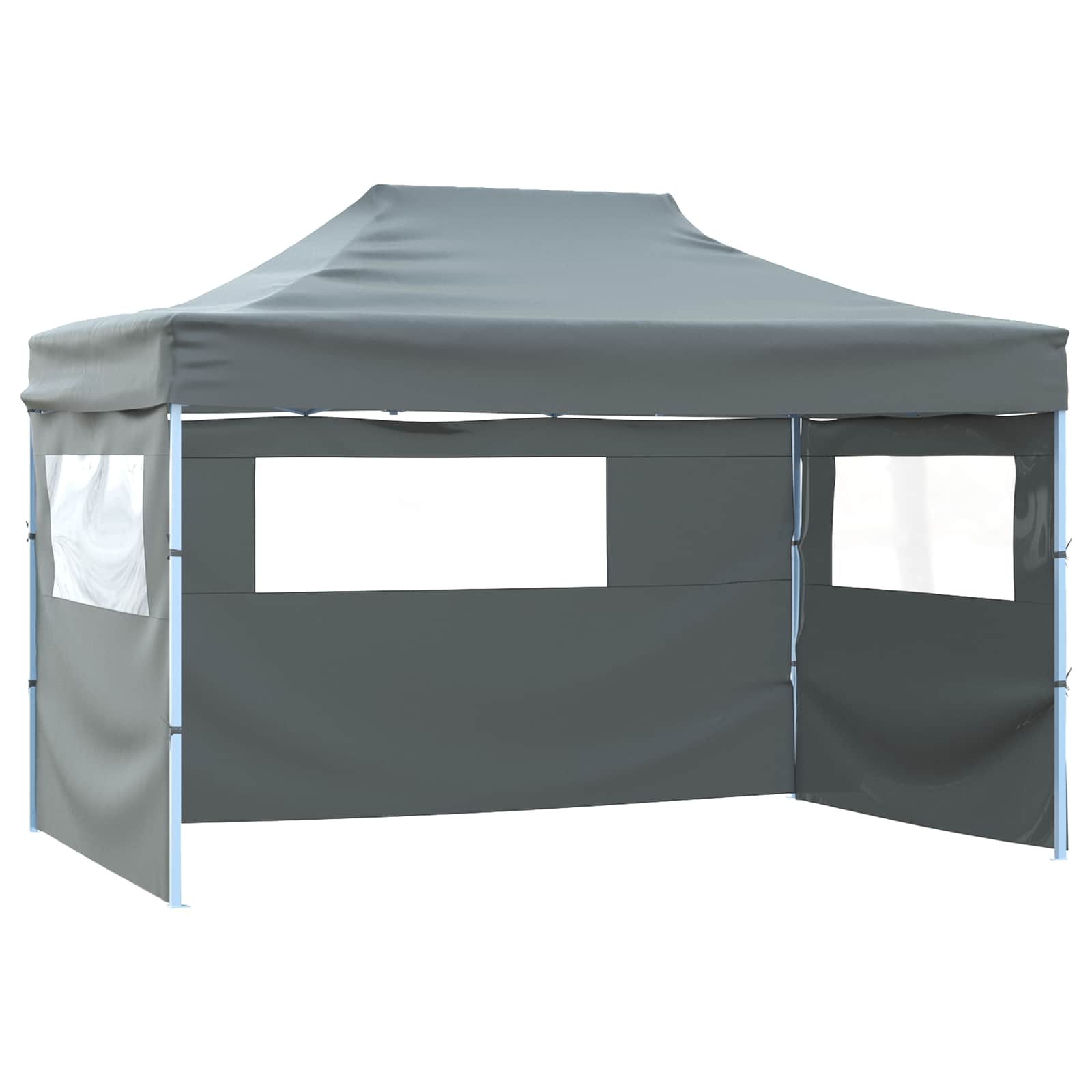 Party-Zelt Anthrazit 291 x 431 x 315 cm Oxford-Stoff