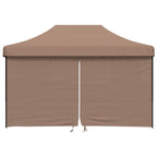 Party-Zelt Braun 292 x 440 x 315 cm Oxford-Stoff